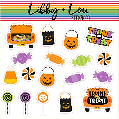 Trunk or Treat Halloween Planner Stickers | Libby and Lou Sticker Co