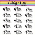 Trim Nails Pet Planner Sticker | Libby and Lou Sticker Co