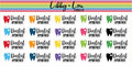 Dentist Appointment Planner Sticker | Libby and Lou Sticker Co