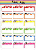 Currently Reading Planner Sticker | Libby and Lou Sticker Co