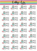 Medicine Tracker Planner Sticker | Libby and Lou Sticker Co