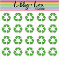 Recycling Planner Stickers | Libby and Lou Sticker Co