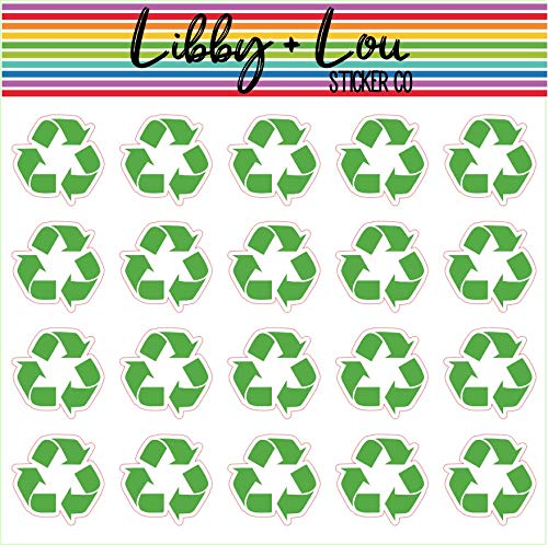 Recycling Planner Stickers | Libby and Lou Sticker Co
