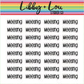 Meeting Planner Stickers | Libby and Lou Sticker Co