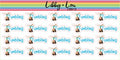 Gymnastics Tumbling Planner Sticker | Libby and Lou Sticker Co