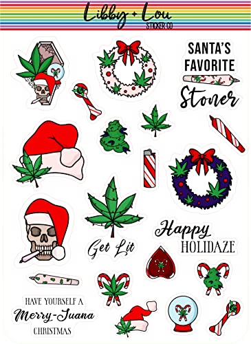Christmas Decorative Planner Sticker | Libby and Lou Sticker Co