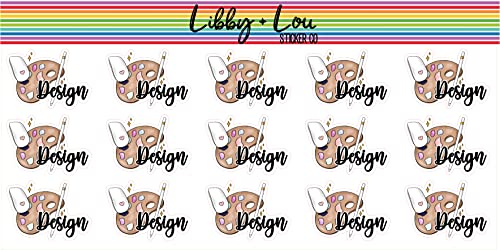 Design Planner Sticker | Libby and Lou Sticker Co