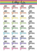 Order Groceries Planner Stickers | Libby and Lou Sticker Co