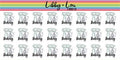 Baking Planner Sticker | Libby and Lou Sticker Co