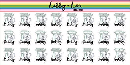 Baking Planner Sticker | Libby and Lou Sticker Co
