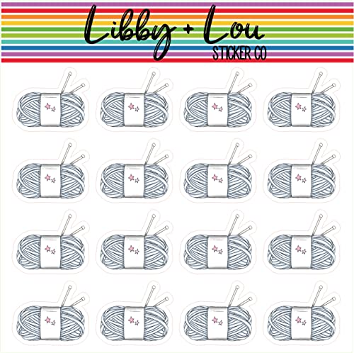 Knitting Yarn Planner Sticker | Libby and Lou Sticker Co
