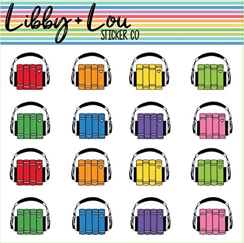 Audio Book Planner Sticker | Libby and Lou Sticker Co