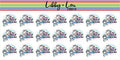 Unicorn Planner Sticker | Libby and Lou Sticker Co
