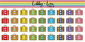 Suitcase Planner Sticker | Libby and Lou Sticker Co