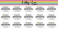 Don't Stress Planner Sticker | Libby and Lou Sticker Co