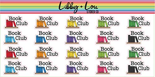 Book Club Planner Sticker | Libby and Lou Sticker Co