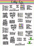 Mental Health Quotes Planner Sticker | Libby and Lou Sticker Co