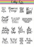 Mental Health Quotes Planner Sticker | Libby and Lou Sticker Co