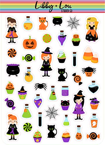 Halloween Decorative Planner Sticker | Libby and Lou Sticker Co