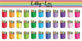 Grocery Bag Planner Sticker | Libby and Lou Sticker Co