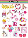 Galentines Day Planner Sticker | Valentines Day | Libby and Lou Sticker Co