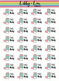 Take Medicine Planner Sticker | Libby and Lou Sticker Co