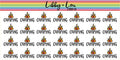 Camping Planner Sticker | Libby and Lou Sticker Co
