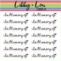 in Memory of | Memorial Planner Sticker | Libby and Lou Sticker Co