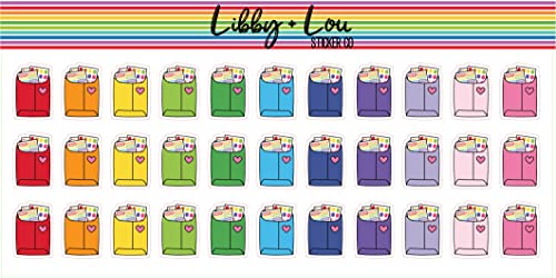 Happy Mail Planner Sticker | Libby and Lou Sticker Co