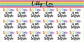 Self Care Mental Health Planner Sticker | Libby and Lou Sticker Co