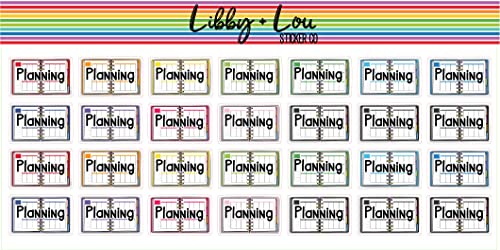 Planner Sticker | Libby and Lou Sticker Co