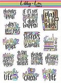 Planner Quotes Planner Sticker | Libby and Lou Sticker Co