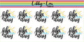 Lake Day Planner Sticker | Libby + Lou Sticker Co