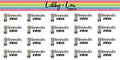 Chiropractor Appointment Planner Stickers | Libby and Lou Sticker Co