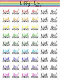 Nail Appointment Planner Sticker | Libby and Lou Sticker Co