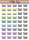 Psych Appointment Planner Stickers | Libby and Lou Sticker Co