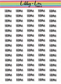 Home Planner Sticker | Libby and Lou Sticker Co