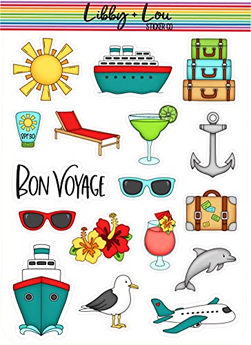 Cruise Vacation Planner Sticker | Libby and Lou Sticker Co