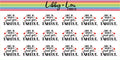 Takeout Quote Planner Sticker | Libby and Lou Sticker Co