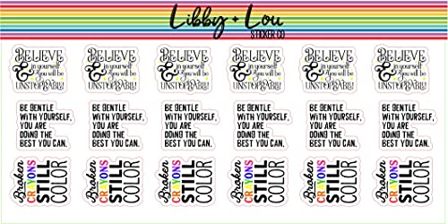 Mental Health Planner Sticker | Libby and Lou Sticker Co