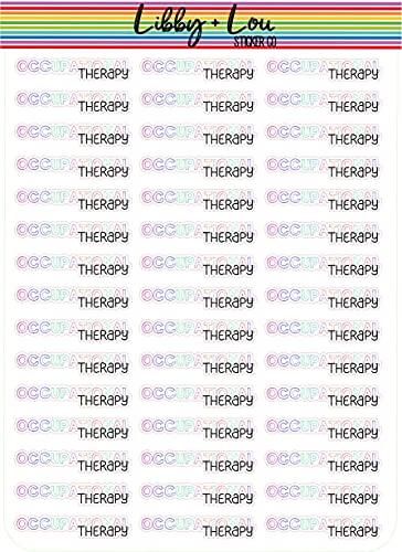 Occupational Therapy Planner Sticker | Libby and Lou Sticker Co
