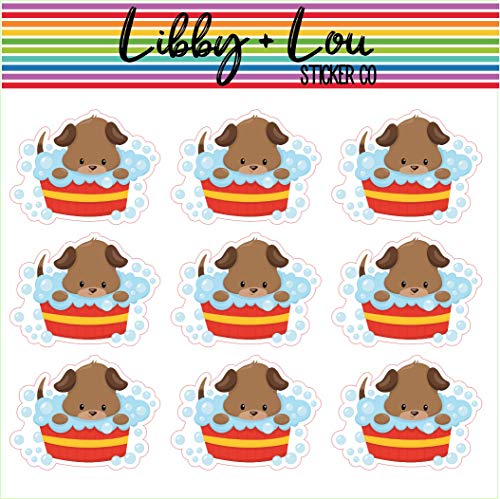 Dog Bath Planner Sticker | Groomer | Libby and Lou Sticker Co