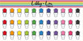 Toilet Icon Planner Sticker | Clean Bathroom | Libby and Lou Sticker Co