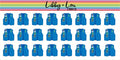 Daisies Group Planner Sticker | Libby and Lou Sticker Co