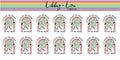 I Closed My Book to Be Here Planner Sticker | Libby and Lou Sticker Co