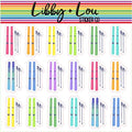 Skis Planner Stickers | Libby and Lou Sticker Co