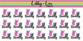 Laundry Planner Sticker | Libby and Lou Sticker Co