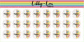 Migraine | Headache Planner Sticker | Libby and Lou Sticker Co