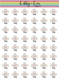 Sick Day Planner Stickers | Libby and Lou Sticker Co