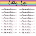 To Watch Script Planner Stickers | Libby and Lou Sticker Co